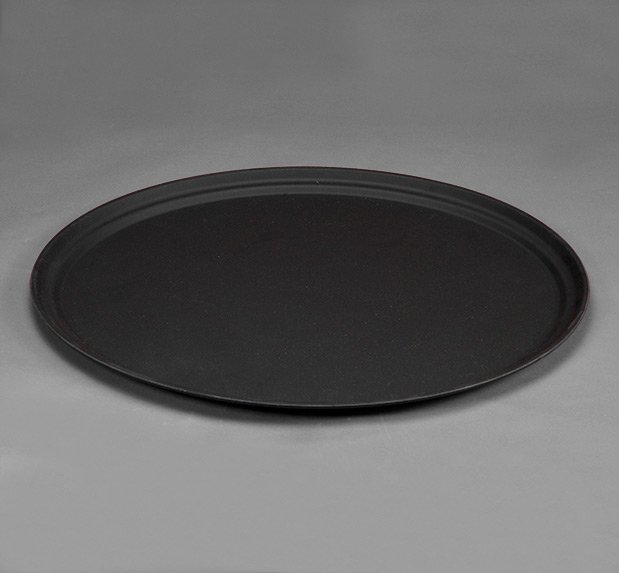 A Art 2737 Tablett schwarz oval